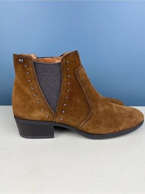 Pikolinos Brown Daroca Boots Suede W1u-8682so brandy Booties Size EU 38 US 7.5
